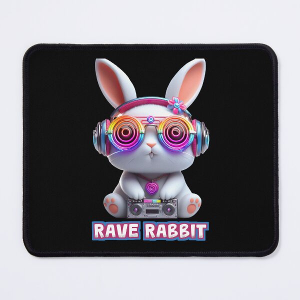 Item preview, Rave Rabbit designed and sold by Psyberspace.
