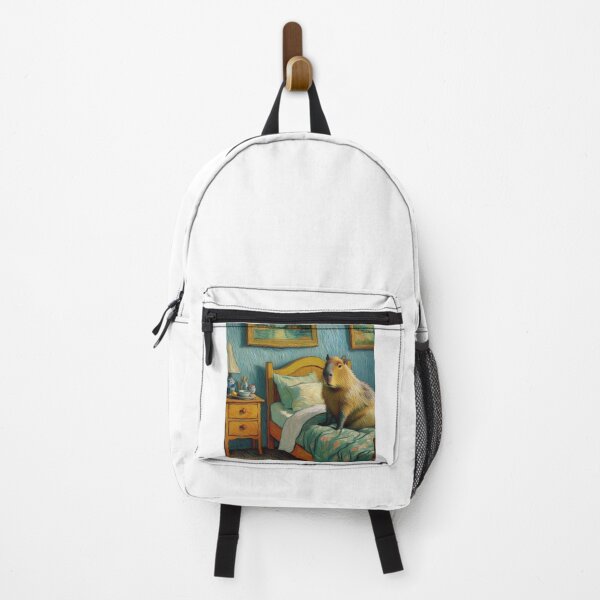 Item preview, Capybara ft. Van Gogh-Vincent`s Bedroom in Arles9 designed and sold by Capybara Art Lover.
