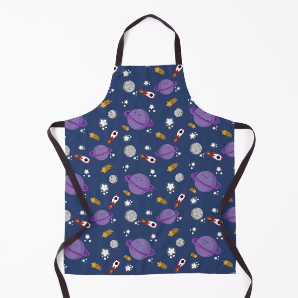 Item preview, Cute Stars and Planets with Blue Background designed and sold by serafineaandd.