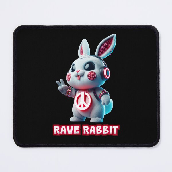 Item preview, Rave Rabbit designed and sold by Psyberspace.