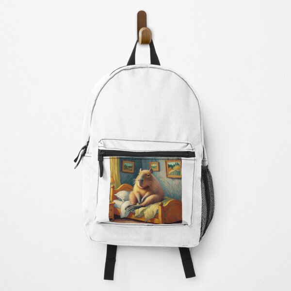 Item preview, Capybara ft. Van Gogh-Vincent`s Bedroom in Arles10 designed and sold by Capybara Art Lover.