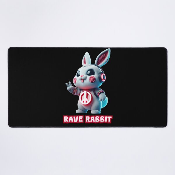 Item preview, Rave Rabbit designed and sold by Psyberspace.