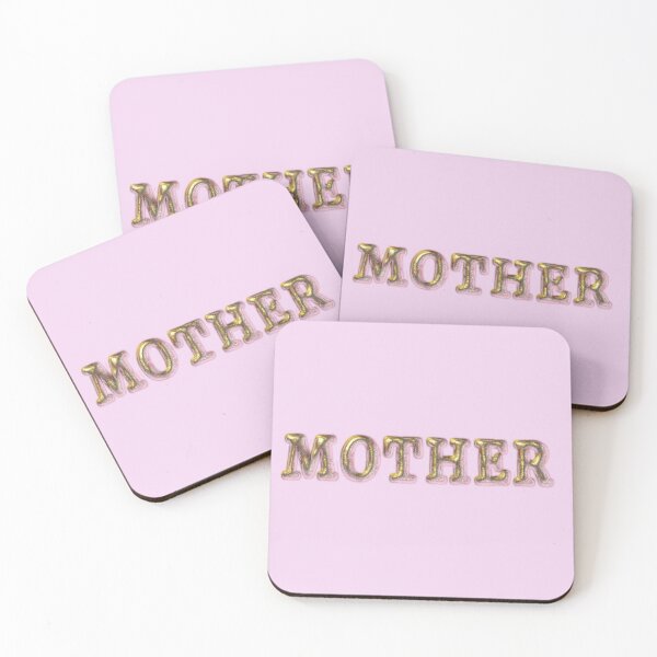 Item preview, Mother pink and gold designed and sold by designmari.