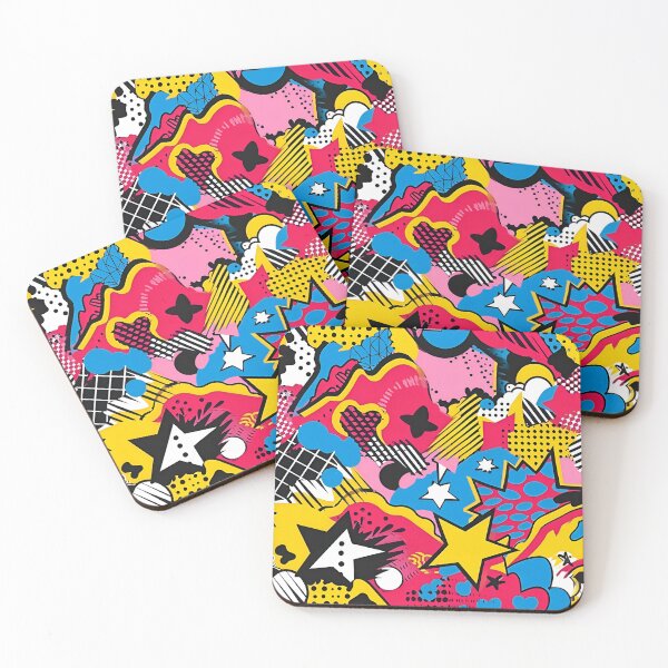 Item preview, comic pop art 8 designed and sold by delphiniumco.