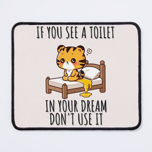 Item preview, Toilet Dream Tiger designed and sold by LemuellTrends.
