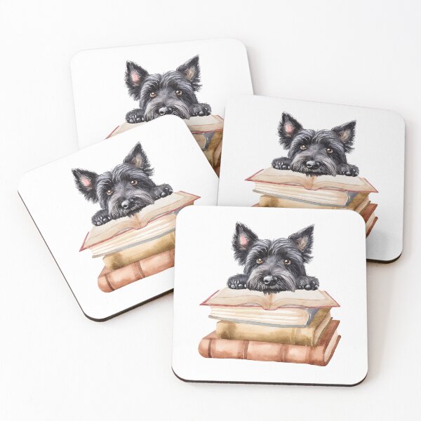 Item preview, Skye Terrier And Books designed and sold by TheAnimalZ00.