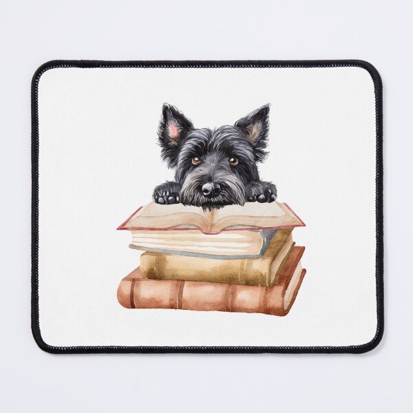 Item preview, Skye Terrier And Books designed and sold by TheAnimalZ00.