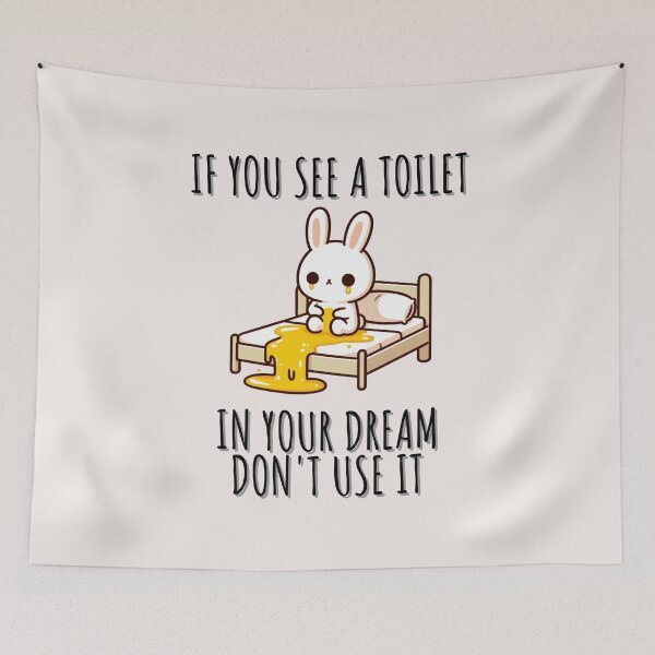 Item preview, Toilet Dream Bunny designed and sold by LemuellTrends.
