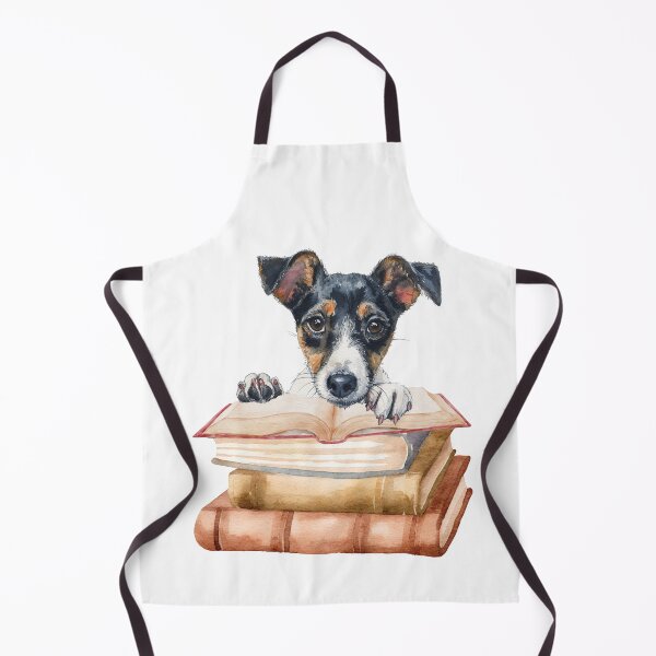 Item preview, Smooth Fox Terrier And Books designed and sold by TheAnimalZ00.