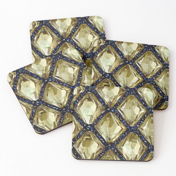 Item preview, Yellow apatite gems, and littles blue sapphire designed and sold by Blue-Fall.