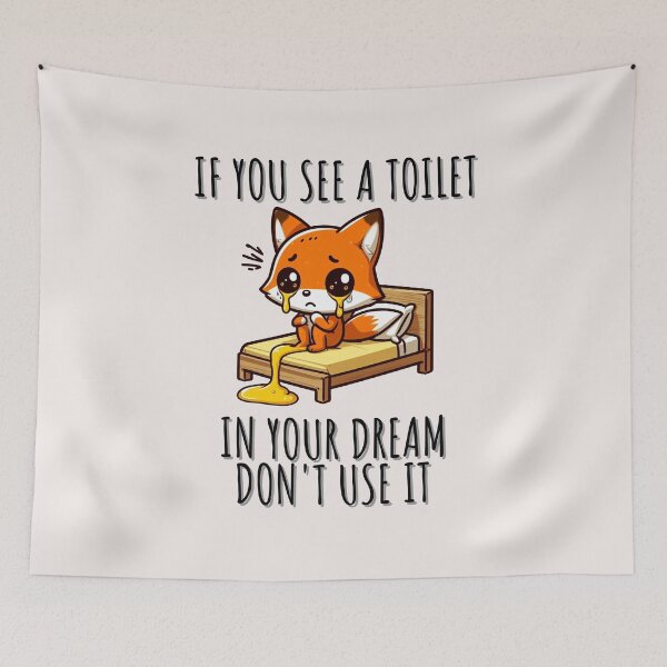 Item preview, Toilet Dream Fox designed and sold by LemuellTrends.