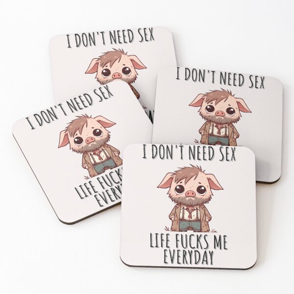 Item preview, Depressive Pig designed and sold by LemuellTrends.