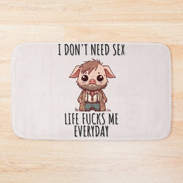 Item preview, Depressive Pig designed and sold by LemuellTrends.