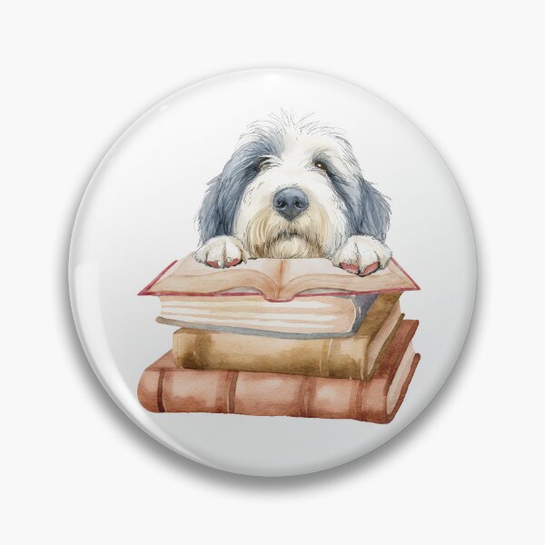 Artikelvorschau, Alter englischer Schäferhund und Bücher entworfen und verkauft von TheAnimalZ00.