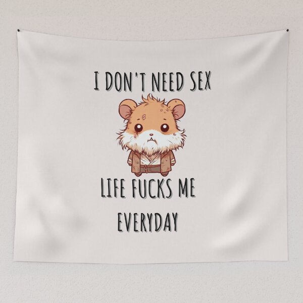 Item preview, Depressive Hamster designed and sold by LemuellTrends.