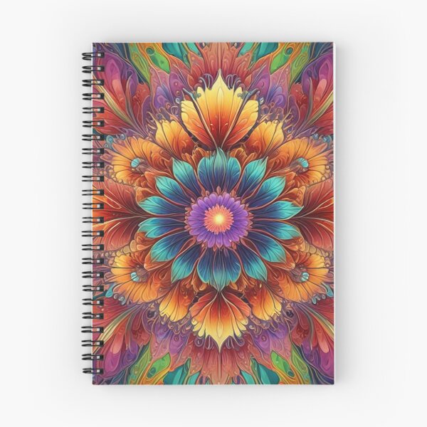 Artikelvorschau, Lebendiges Blumenmandala entworfen und verkauft von gallofoto.