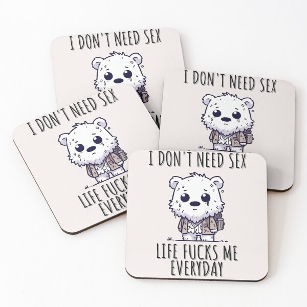 Item preview, Depressive Polar Bear designed and sold by LemuellTrends.