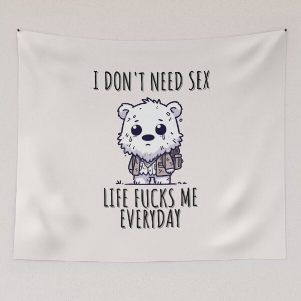 Item preview, Depressive Polar Bear designed and sold by LemuellTrends.