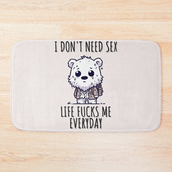 Item preview, Depressive Polar Bear designed and sold by LemuellTrends.
