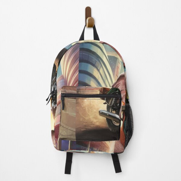 Item preview, Elephant Portrait. riding motorcycle, pastries delivery designed and sold by ElephantVibes.
