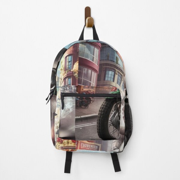 Item preview, Elephant Portrait. riding motorcycle, pastries delivery designed and sold by ElephantVibes.