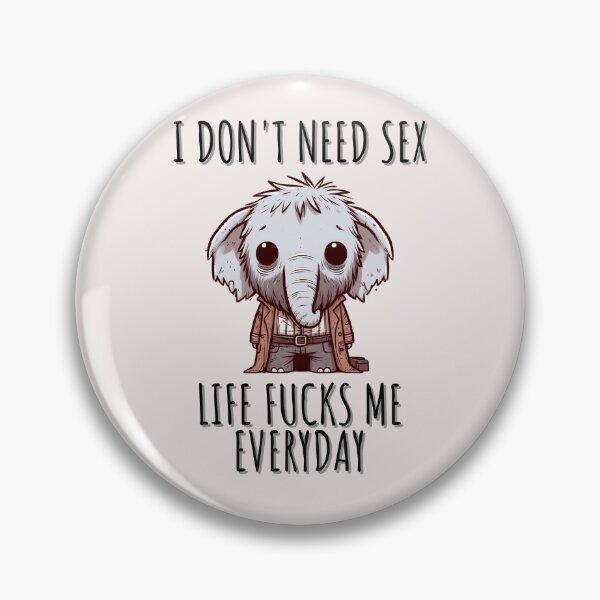 Item preview, Depressive Elephant designed and sold by LemuellTrends.