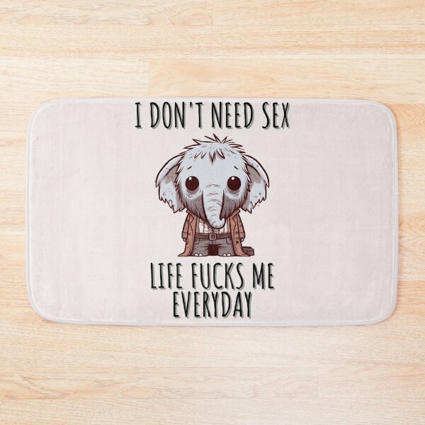 Item preview, Depressive Elephant designed and sold by LemuellTrends.