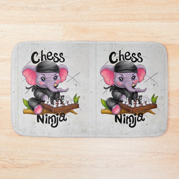 Item preview, Elephant Portrait. chess ninja designed and sold by ElephantVibes.