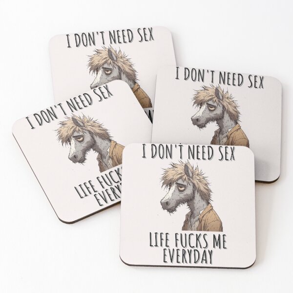 Item preview, Depressive Horse designed and sold by LemuellTrends.
