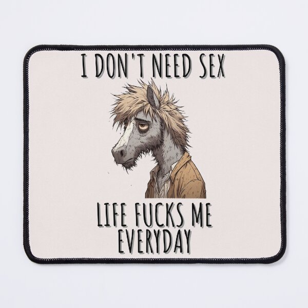 Item preview, Depressive Horse designed and sold by LemuellTrends.