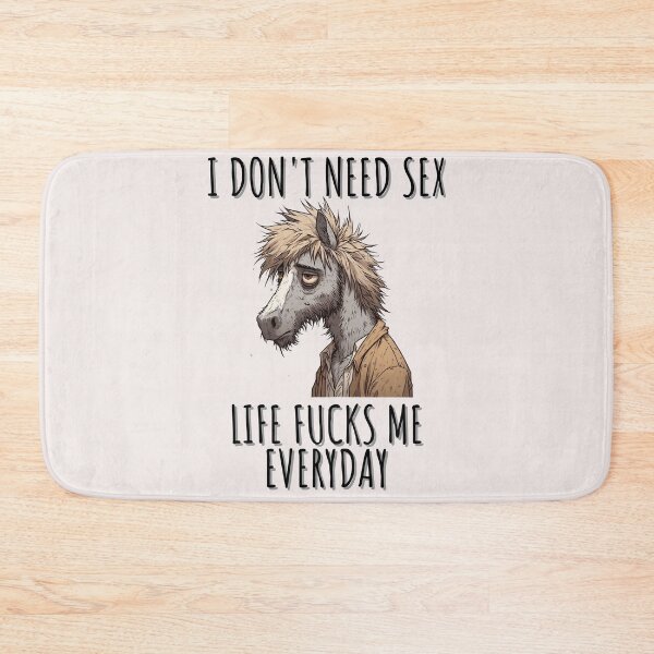 Item preview, Depressive Horse designed and sold by LemuellTrends.