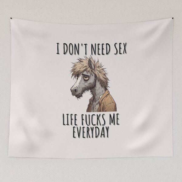 Item preview, Depressive Horse designed and sold by LemuellTrends.