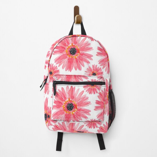 Item preview, Modern Red Watercolor Gerbera Daisies designed and sold by serafineaandd.
