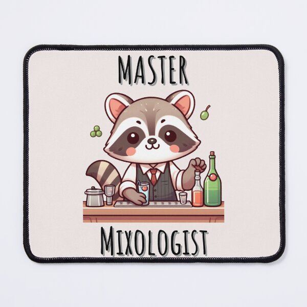 Item preview, Bartender Raccoon designed and sold by LemuellTrends.