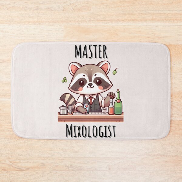 Item preview, Bartender Raccoon designed and sold by LemuellTrends.