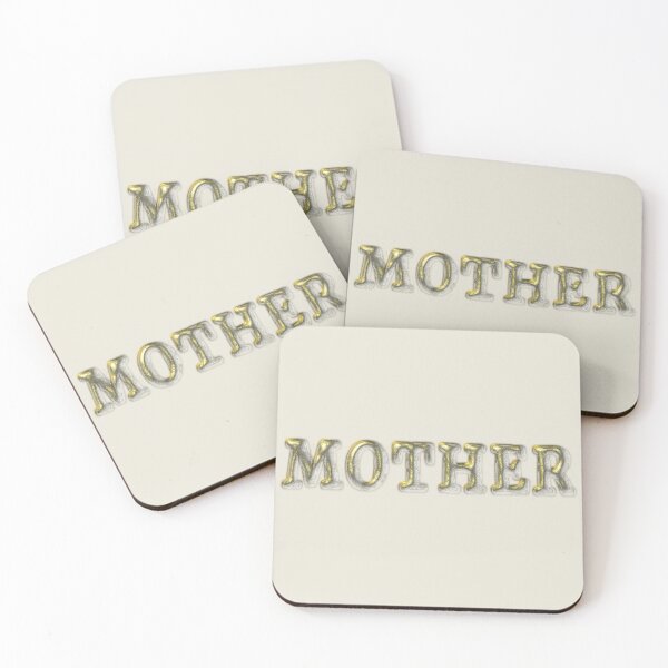 Item preview, Mother white and gold designed and sold by designmari.