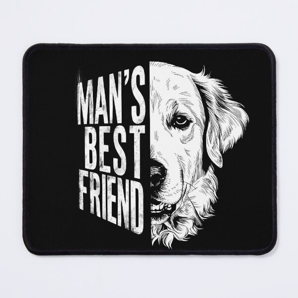 Item preview, The dog is man's best friend designed and sold by ArteDelCine.