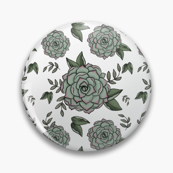 Item preview, Succulents pattern designed and sold by serafineaandd.