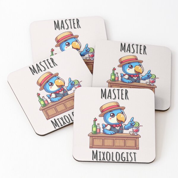 Item preview, Bartender Macaw designed and sold by LemuellTrends.
