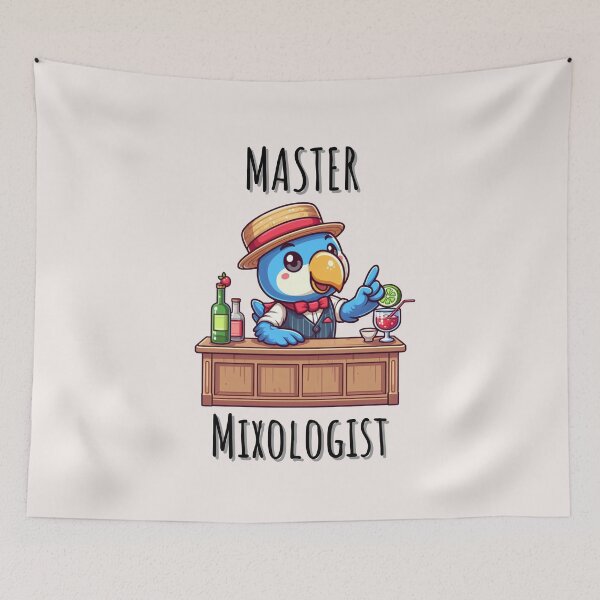 Item preview, Bartender Macaw designed and sold by LemuellTrends.