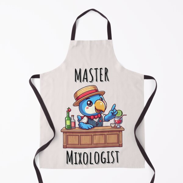 Item preview, Bartender Macaw designed and sold by LemuellTrends.