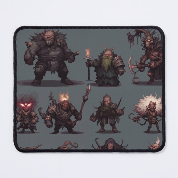 Item preview, Pixel Clan: The Brutes of the Dark Realm designed and sold by Skolyak.