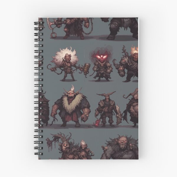 Item preview, Pixel Clan: The Brutes of the Dark Realm designed and sold by Skolyak.
