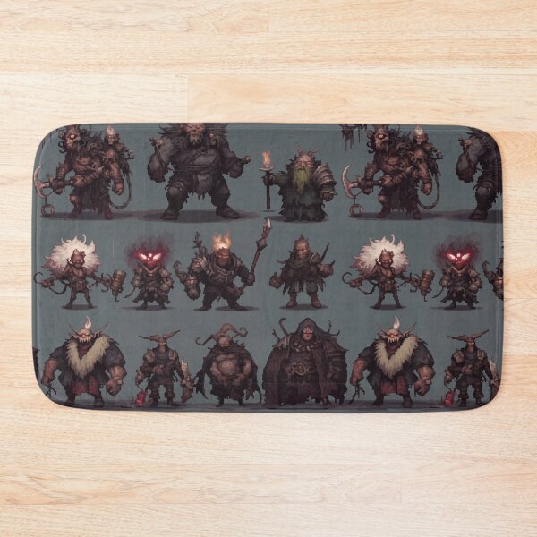 Item preview, Pixel Clan: The Brutes of the Dark Realm designed and sold by Skolyak.