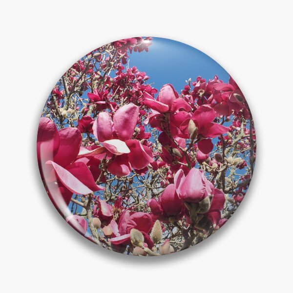 Item preview, Crimson Magnolias in flower designed and sold by YourGoodLife Designs.