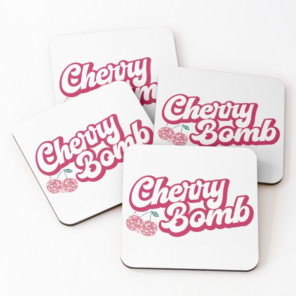 Item preview, Cherry Bomb - Retro Disco Ball designed and sold by TheStickerForge.
