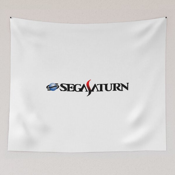 Item preview, Sega Saturn Retro Video Game Company Logo with Weathered Effect designed and sold by AdolphusCronin.