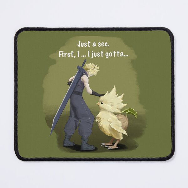 Item preview, Cloud petting chocobo chick - ff7 Rebirth designed and sold by Acoustic9cetra.