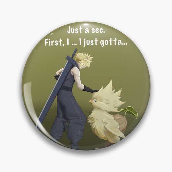 Item preview, Cloud petting chocobo chick - ff7 Rebirth designed and sold by Acoustic9cetra.