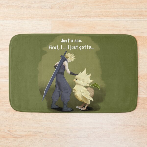 Item preview, Cloud petting chocobo chick - ff7 Rebirth designed and sold by Acoustic9cetra.